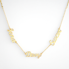 Handcrafted Multiple Name Necklace